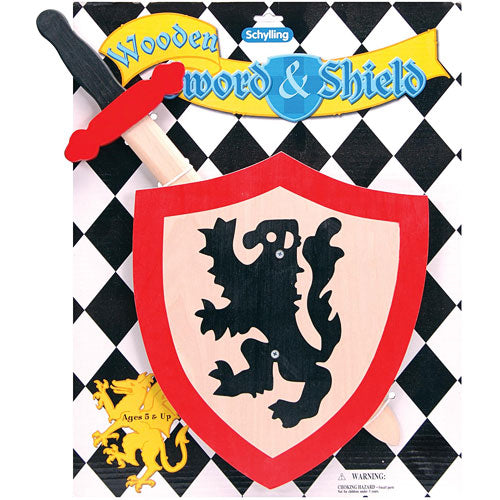 SWORD & SHIELD SET - WOOD