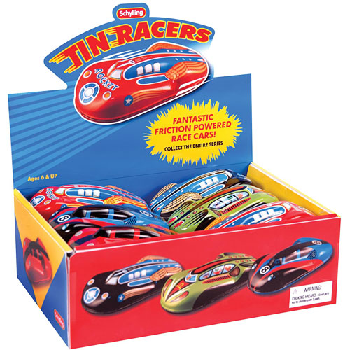 tin friction cars