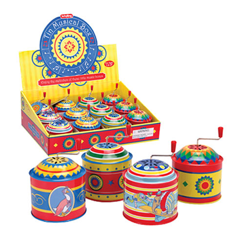 Tin Music Boxes