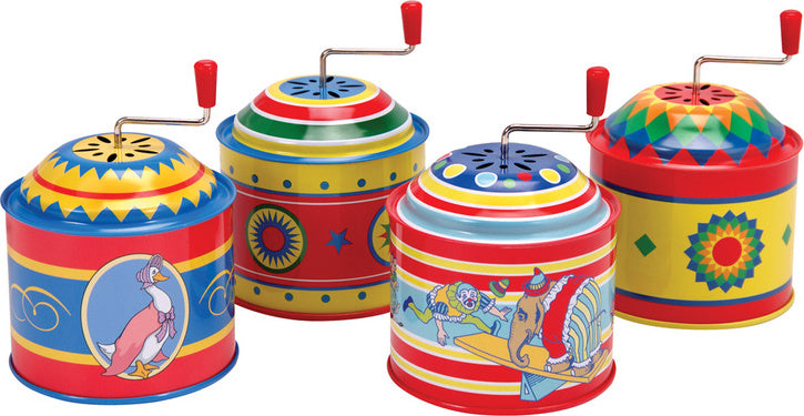 Tin Music Boxes