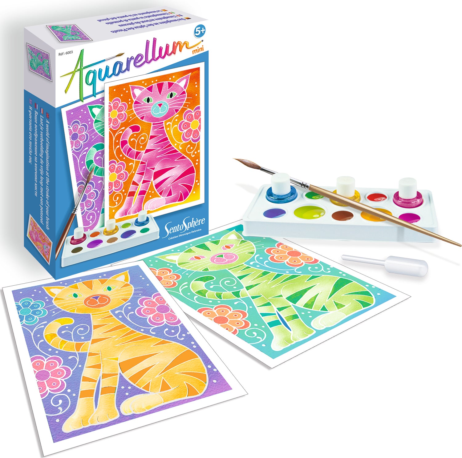 Aquarellum Mini - Cats