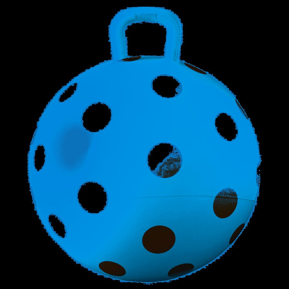 Hedstrom 15-inch Blue Polka Dot Hopper