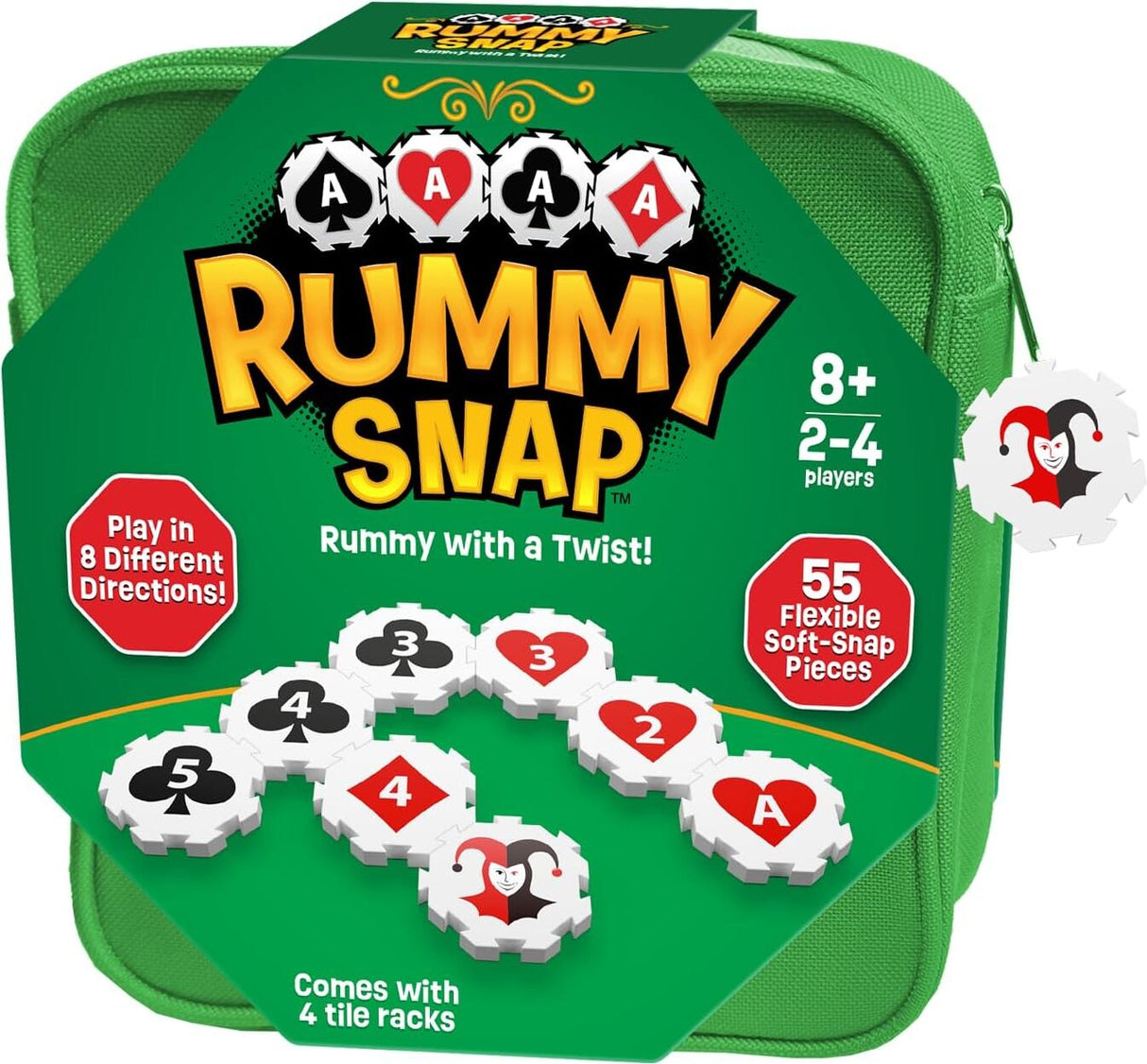 Rummy Snap Canvas Pouch