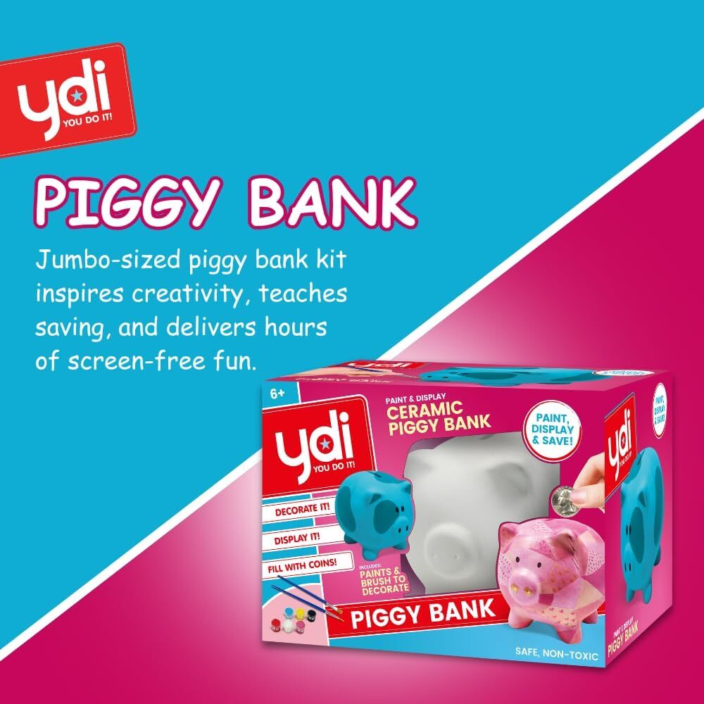 You Do It! (YDI) Piggy Bank Kit