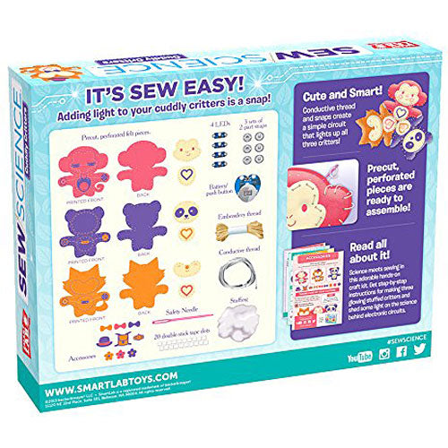 SmartLab Toys Sew Science: Cuddly Critters