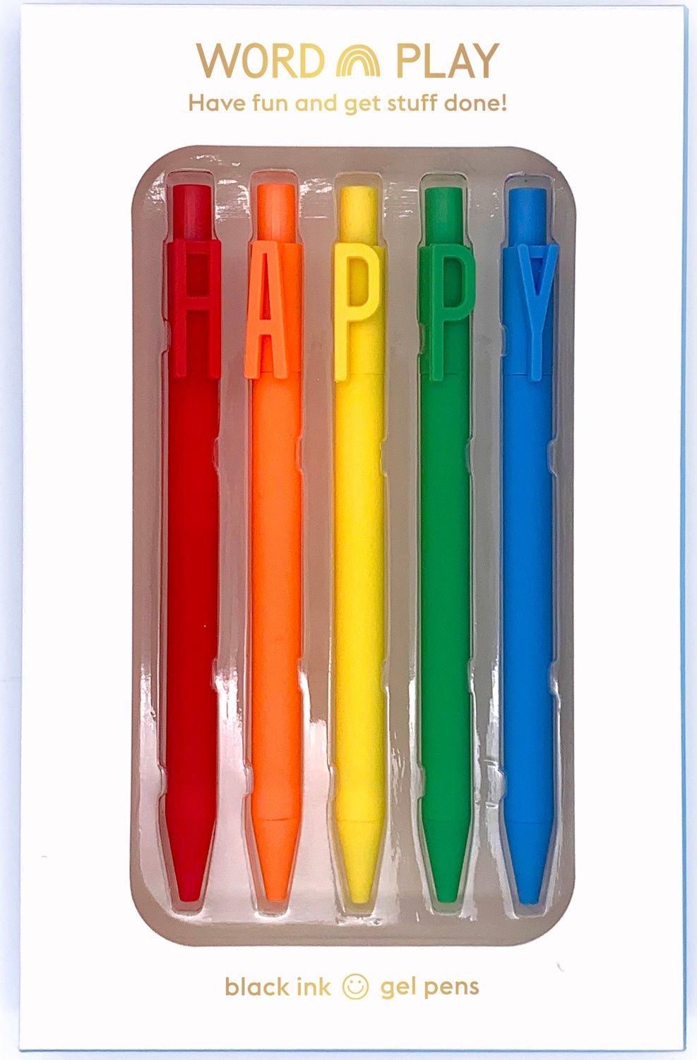 Word Play Pen Set - Happy