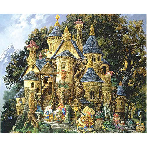 College of Magical Knowledge a 1500-Piece Jigsaw Puzzle by Sunsout Inc.