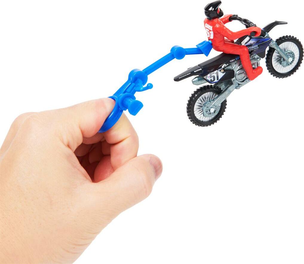 Supercross 1:24 Die-Cast Motorcycle (styles may vary)