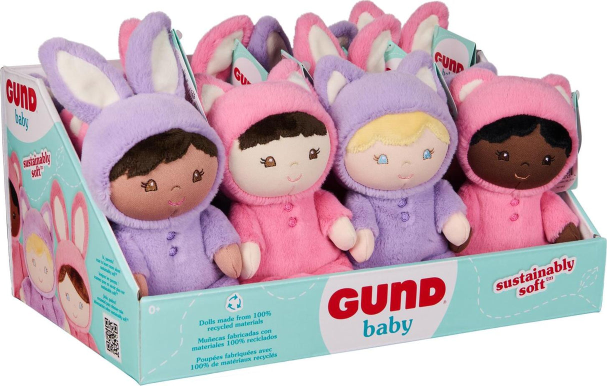 7" Mini Baby Doll - 100% Recycled (assorted)