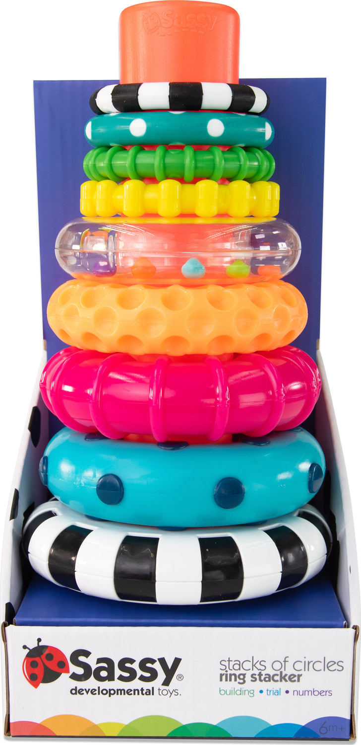 Stacks of Circles Ring Stacker