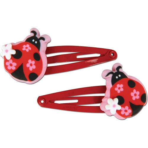 Hair Clips Ladybug