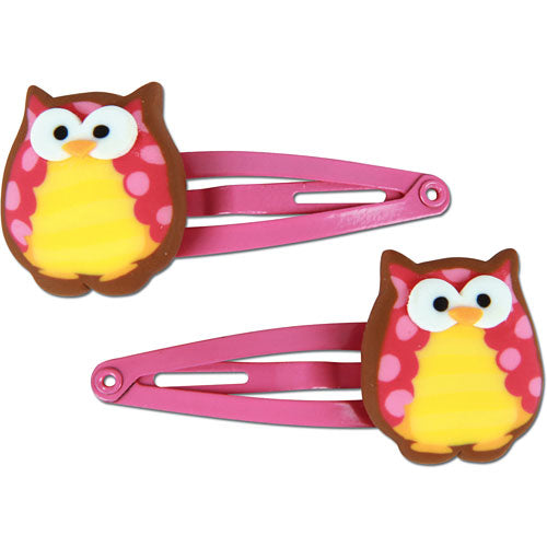 Hair Clips Owl