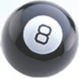 Worlds Smallest Magic 8 Ball