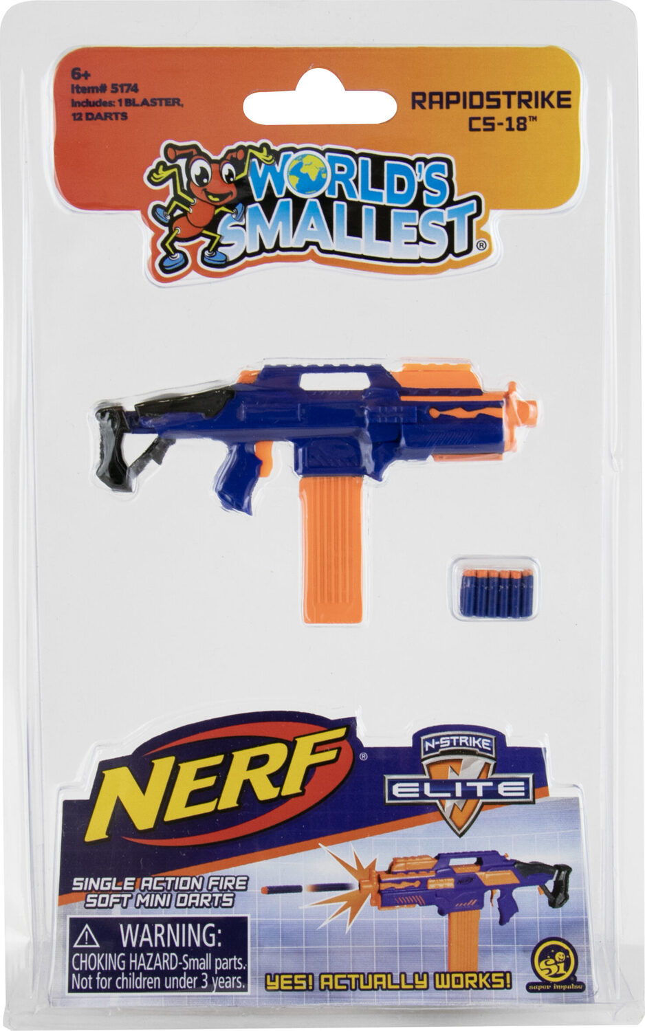 World's Smallest Nerf Blasters (assorted)