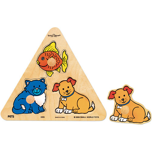 Triangle Puzzle-pets