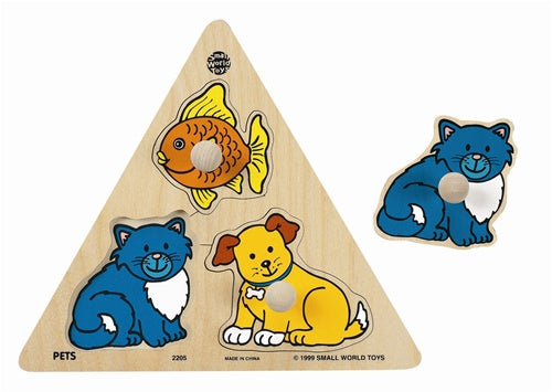 Triangle Puzzle-pets