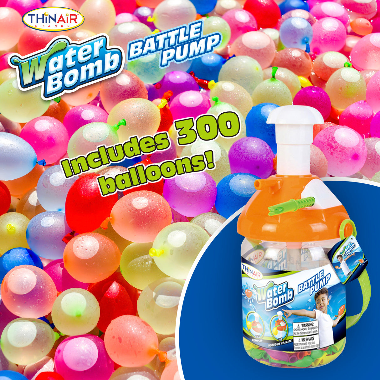 Water Bomb Battle Pump