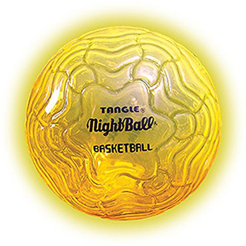 Tangle NightBall Glow in the Dark Light Up LED Mini Ball - AVAILABLE IN Blue, Green, Yellow)