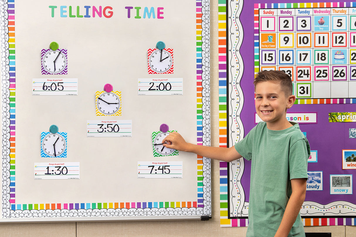 Colorful Brights Magnetic Clips