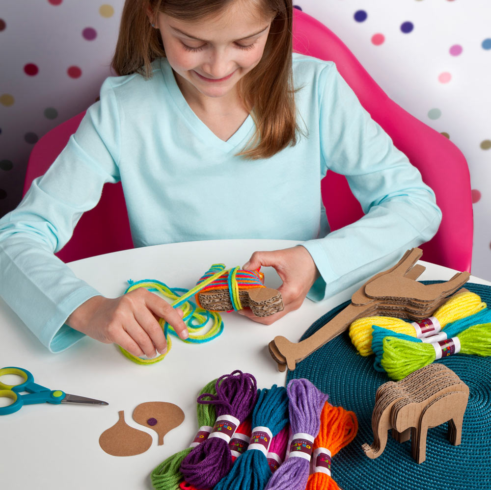 Craft-tastic Wild Yarn Babies Kit