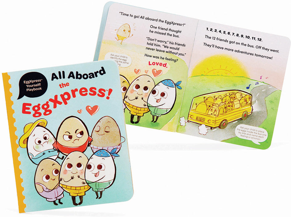Battat Eggxpress Yourself! Match & Learn Eggs