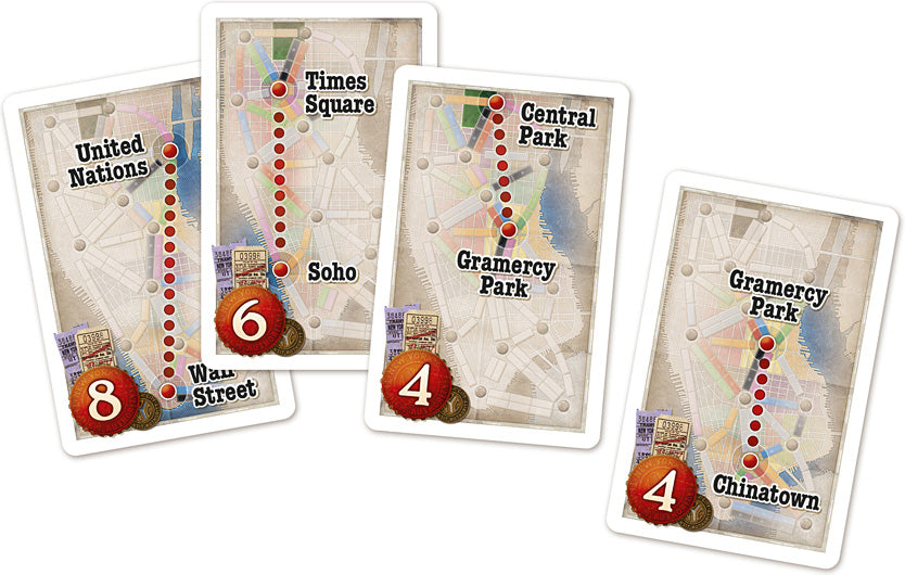 Ticket to Ride: New York Board Game