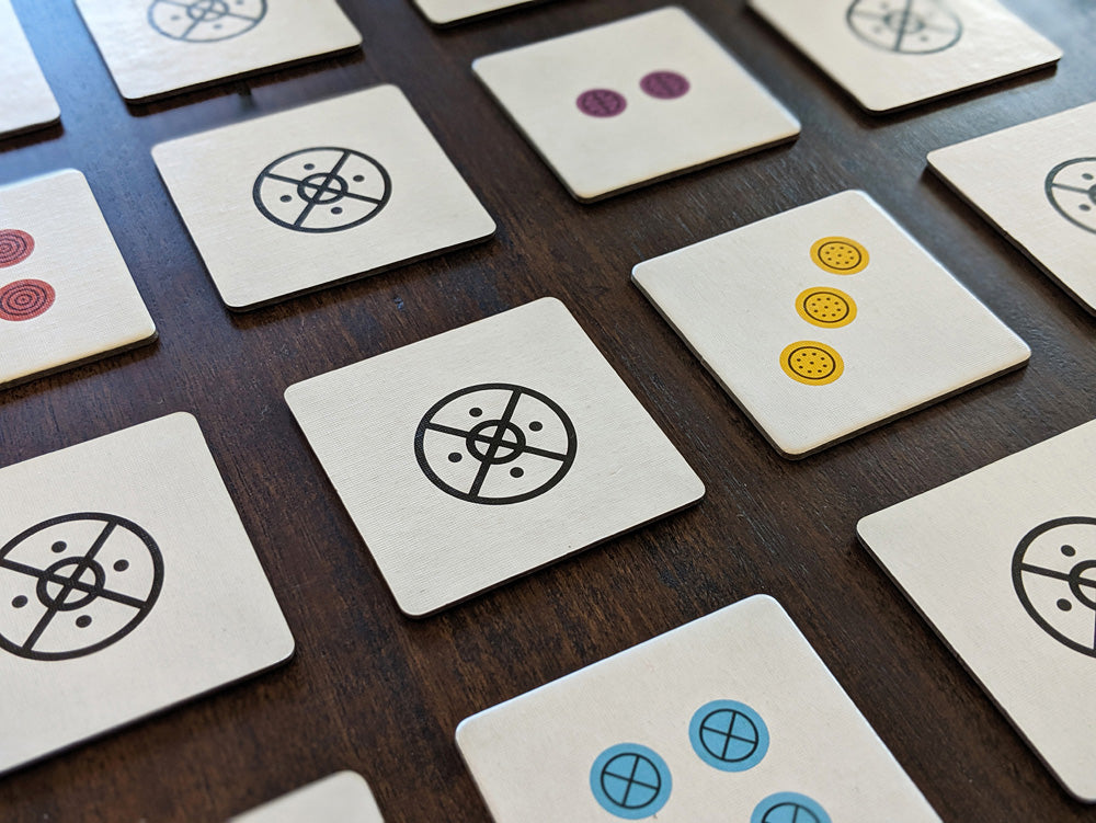 Peek & Push Card Game