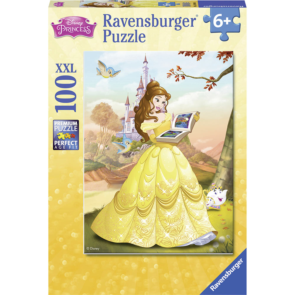 Ravensburger Belle Reads a Fairy Tale XXL 100 pc Puzzle