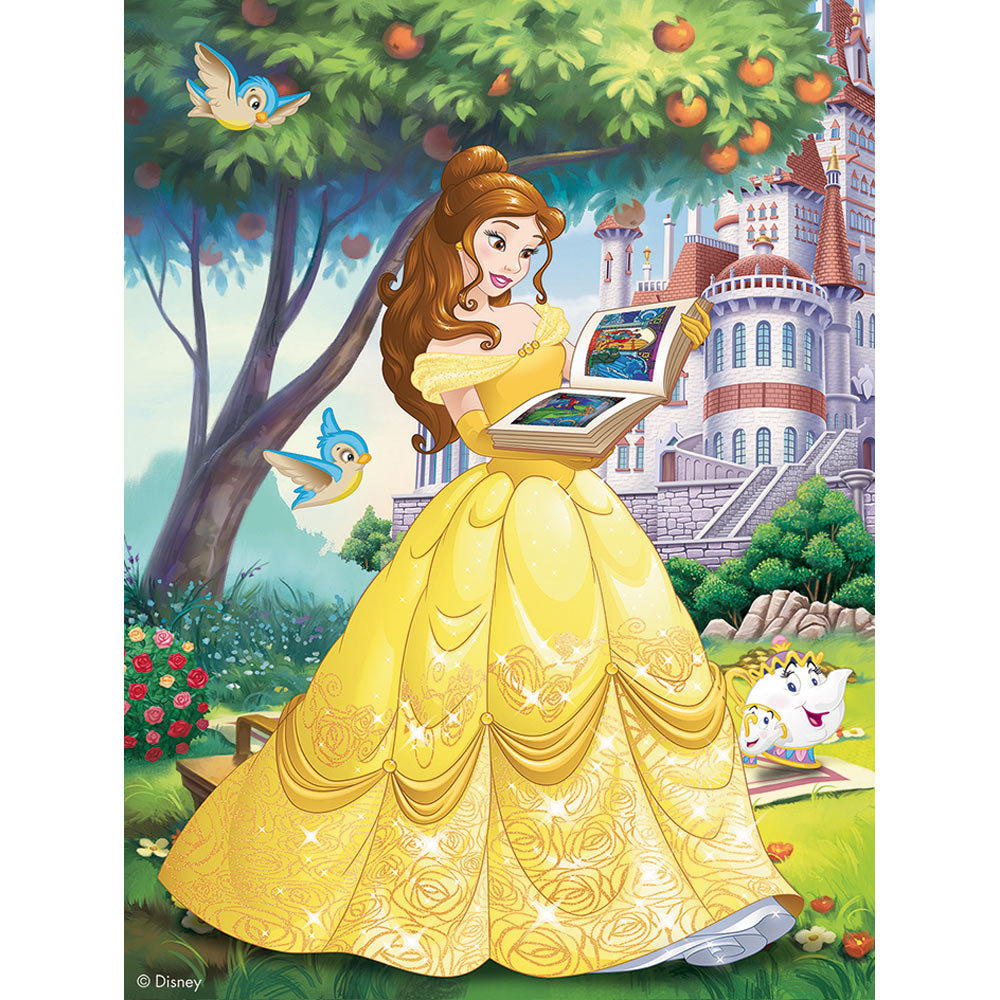 Ravensburger Belle Reads a Fairy Tale XXL 100 pc Puzzle