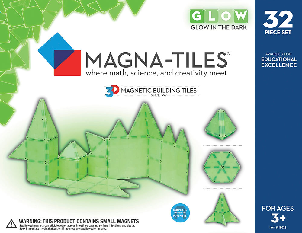 Magna-Tiles™ Glow 32 Piece Set