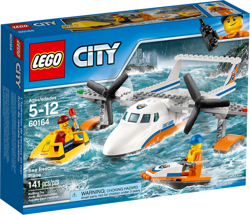 LEGO - City - Sea Rescue Plane
