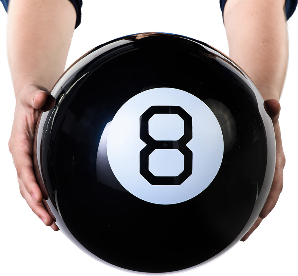Giant Magic 8 Ball