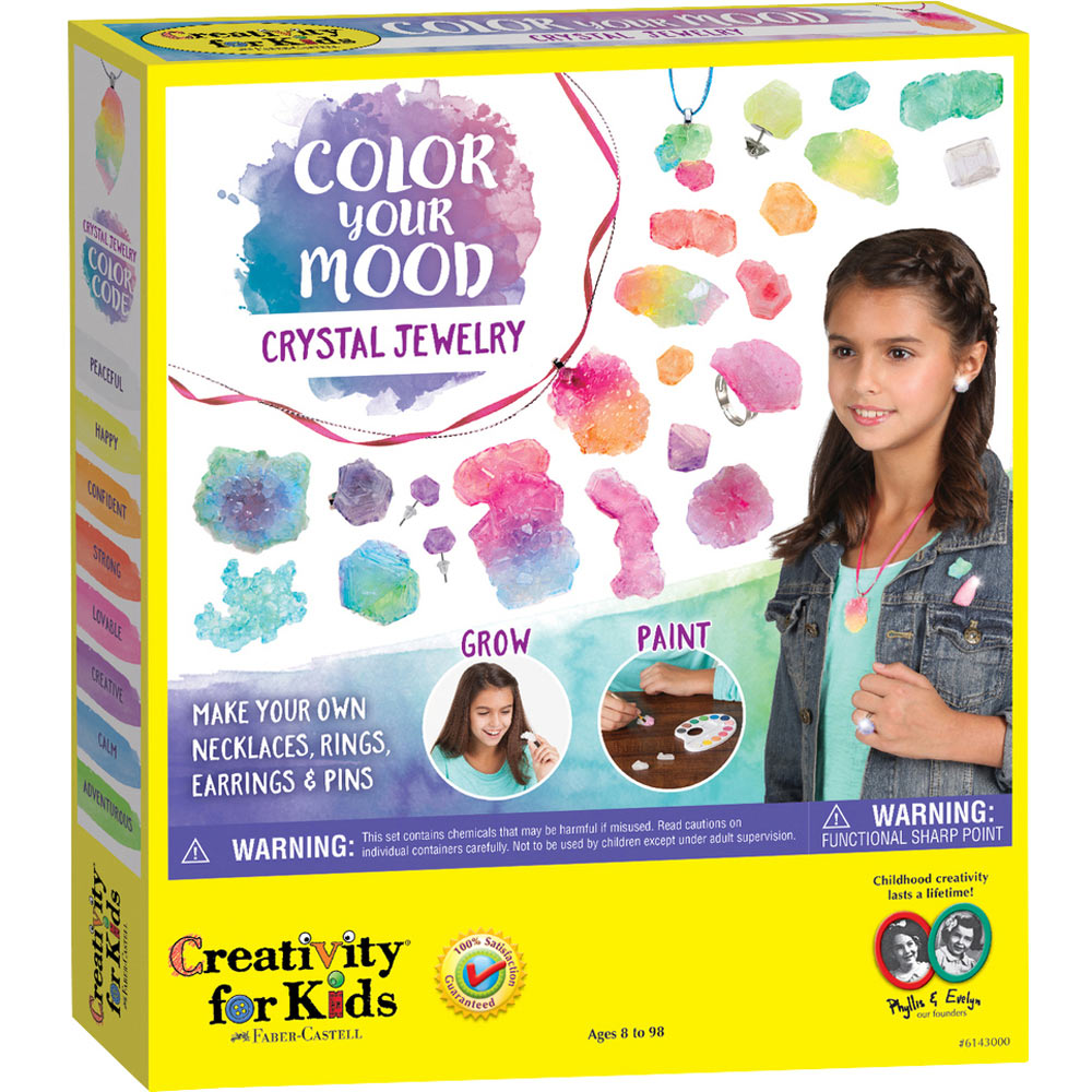 Creativity For Kids Color Your Mood Crystal Jewelry