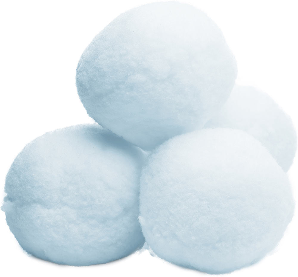 Snowtime Anytime! 15 Snowballs