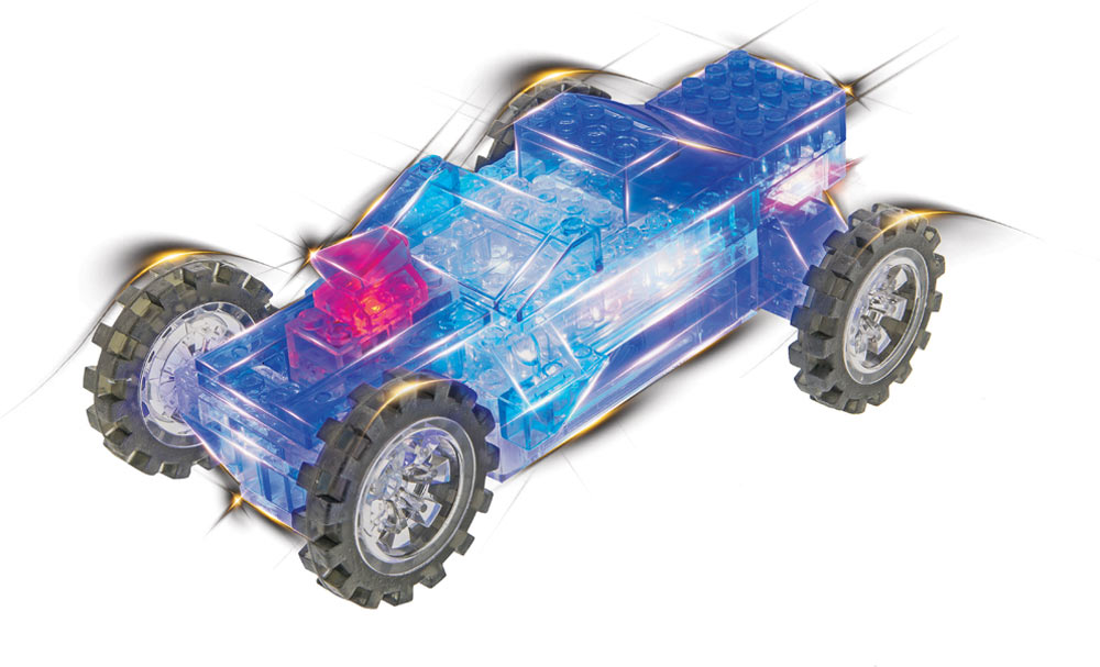 Laser Pegs 8 in 1 Race Car Building Set