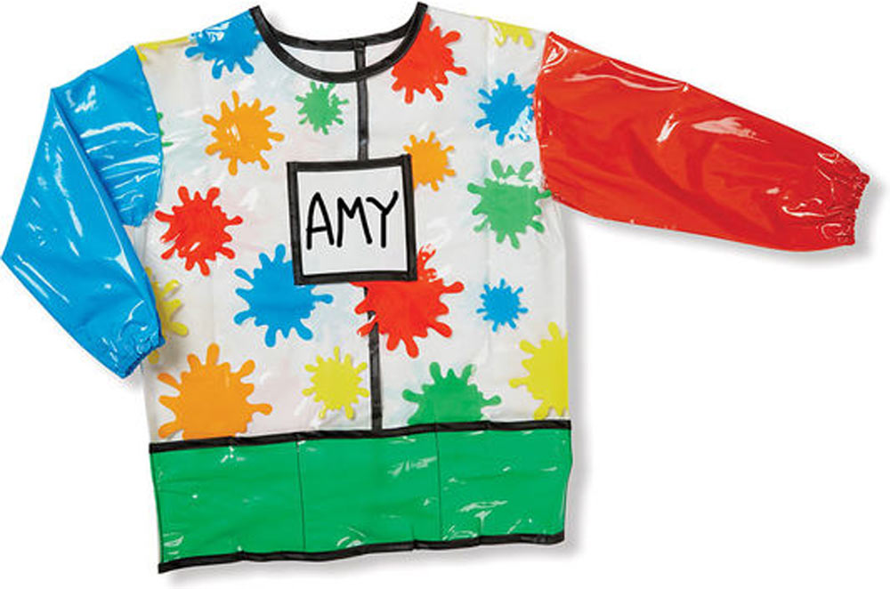 Melissa & Doug Long-Sleeve Artist Smock - Free Gift with Purchase of Easel #2790