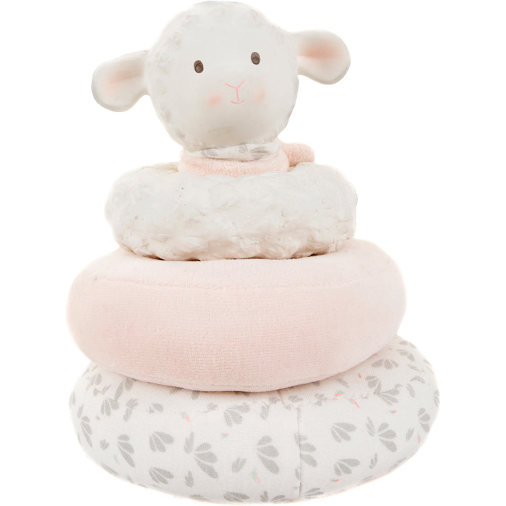 Lila the Lamb Squeaker Stacker