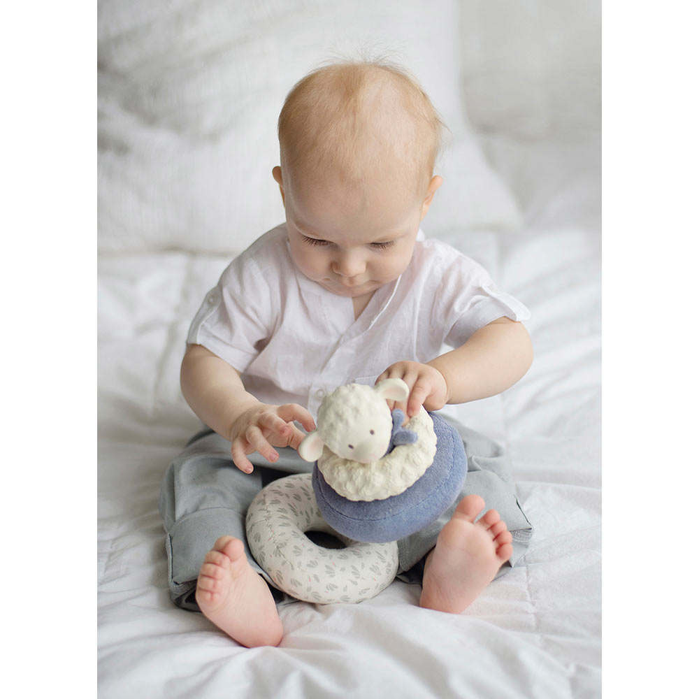 Lucas the Lamb Squeaker Stacker