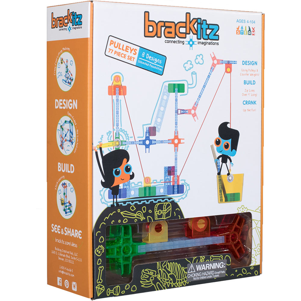 Brackitz Pulleys 77 pc Set