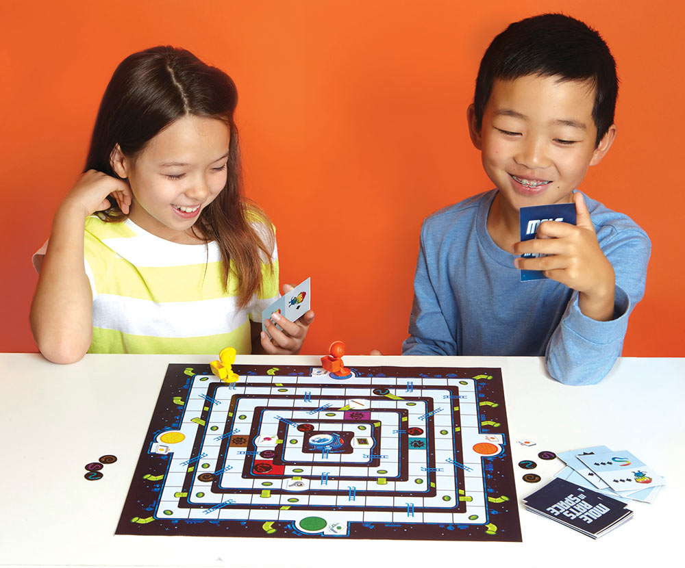 Mole Rats in Space Cooperative Board Game