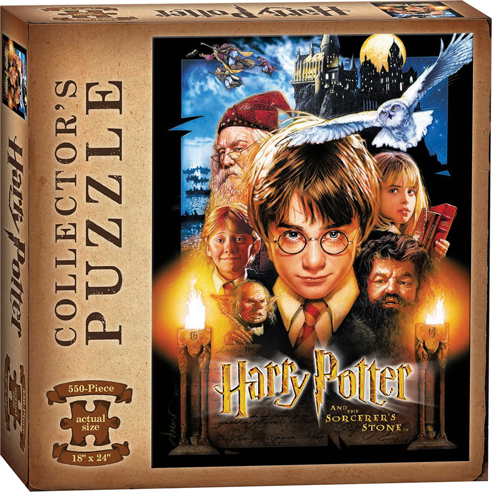Harry Potter 550 Piece Collector's Puzzle - Harry Potter and the Sorcerer's Stone