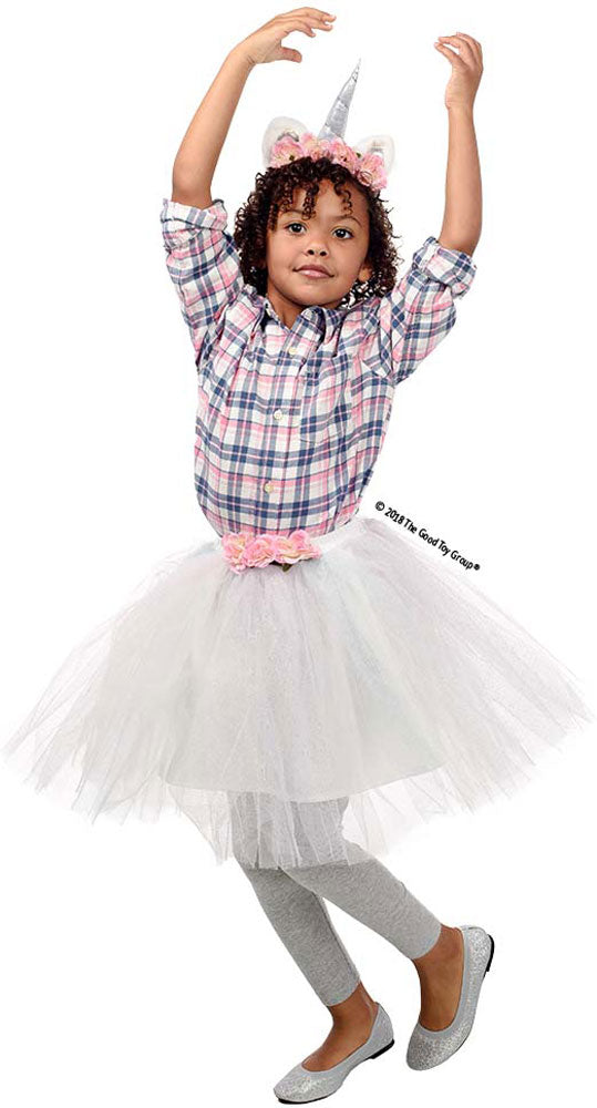 Great Pretenders Unicorn Skirt & Headband Set