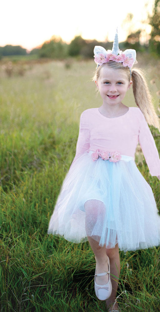 Great Pretenders Unicorn Skirt & Headband Set