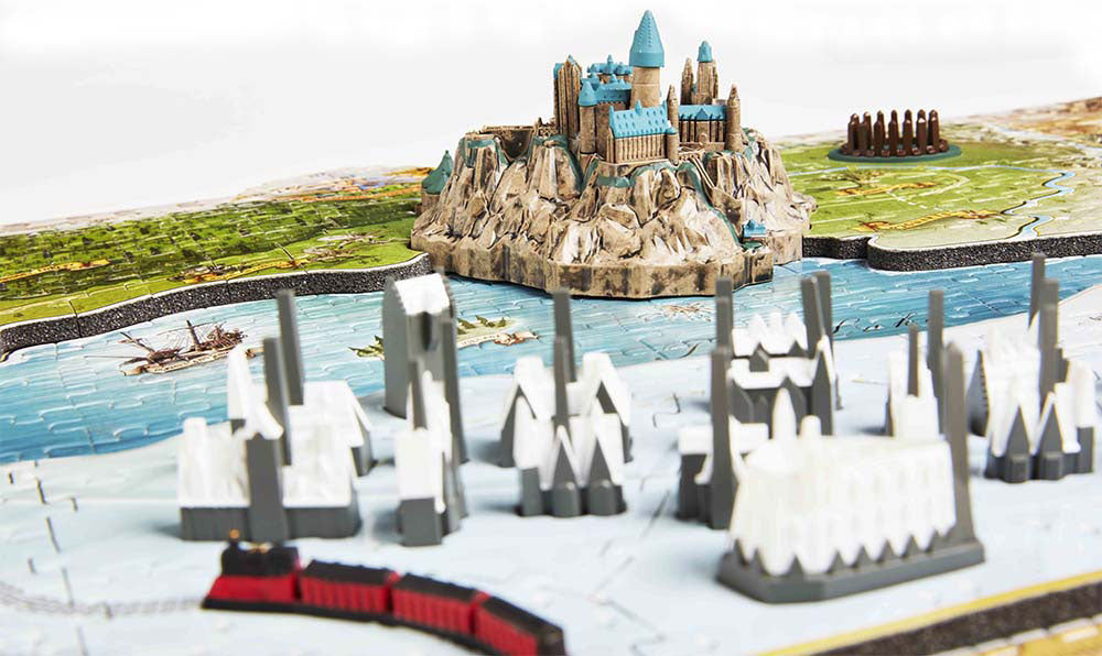 Harry Potter 4D Puzzle - 800 Piece: The Wizarding World