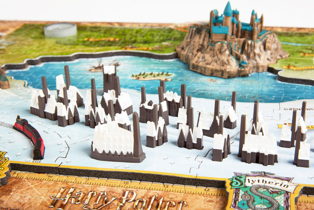 Harry Potter 4D Puzzle - 800 Piece: The Wizarding World