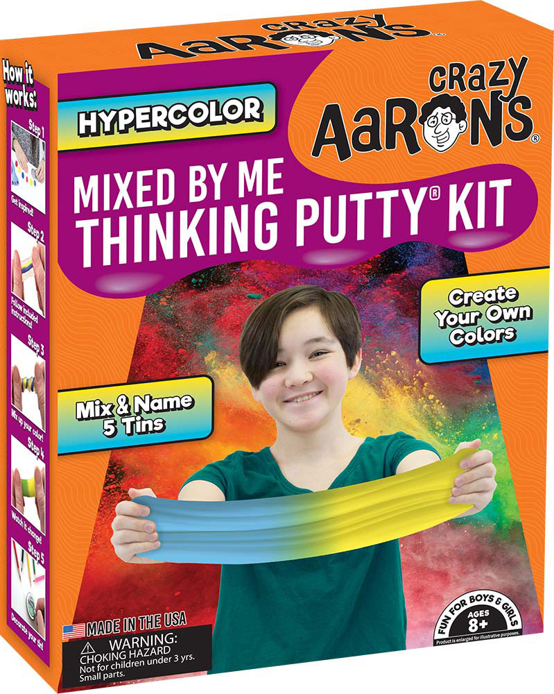 Crazy Aaron's Hypercolor - Mixed By Me Thinking Putty Kit