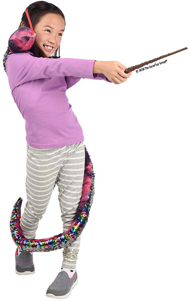 Sequinimals - 67" Sequin Plush Snake - Asst