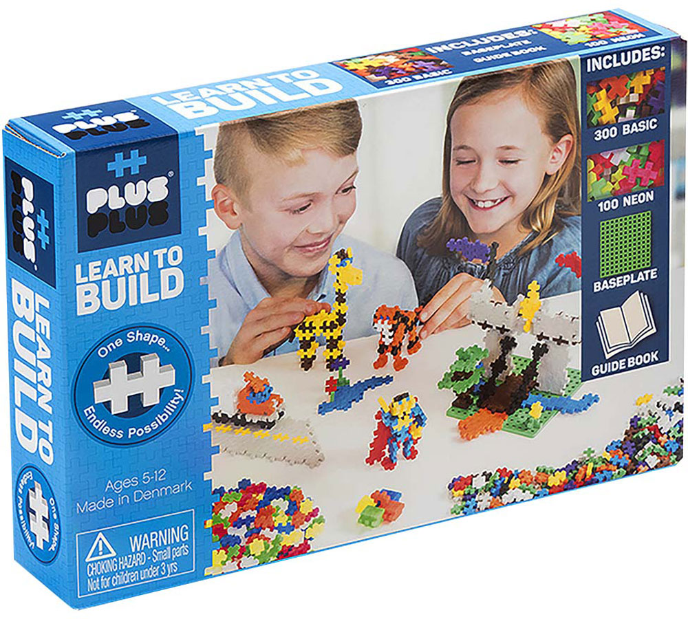 Plus-Plus Learn To Build - Basic 400 Piece Set
