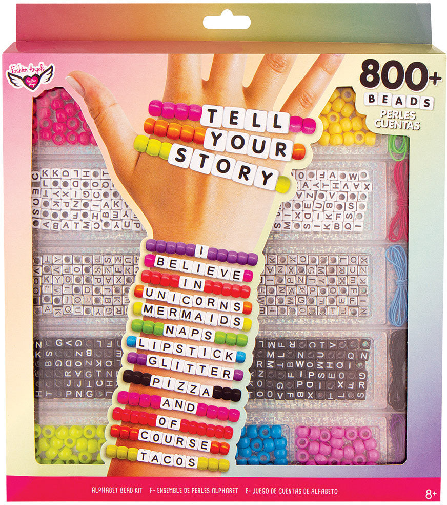 Tell Your Story Alphabet Bead Case