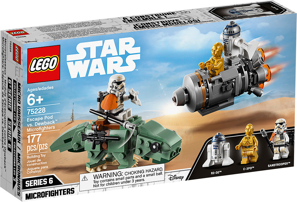 LEGO Star Wars? - Escape Pod vs. Dewback? Microfighter